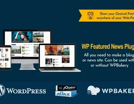WP Featured News Pro | Custom Posts Listing Plugin