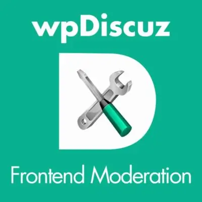 wpDiscuz – Front-end Moderation