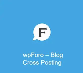 wpForo – Blog Cross Posting