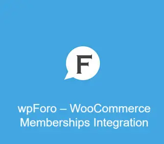 wpForo – WooCommerce Memberships Integration