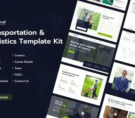 Escal | Transportation & Logistics Elementor Template Kit