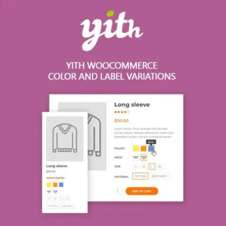 YITH Color, Image & Label Variation Swatches