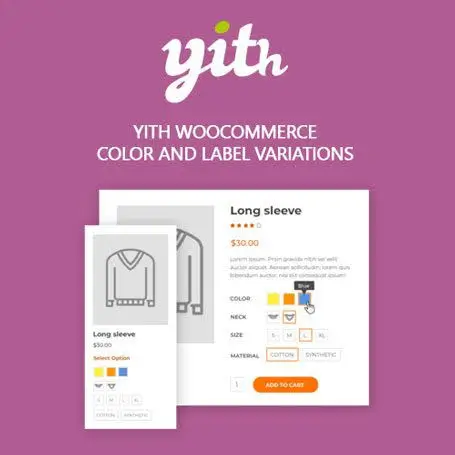 YITH Color, Image & Label Variation Swatches YITH Color Image Label Variation Swatches