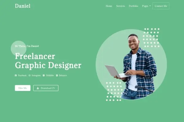 daniel-personal-freelancer-elementor-template-kit-1 daniel personal freelancer elementor template kit 1