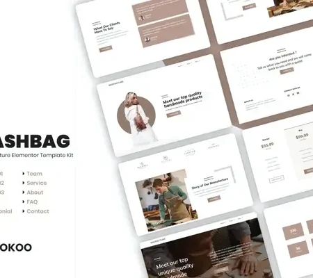DashBag | Fashion Store Elementor Template Kit