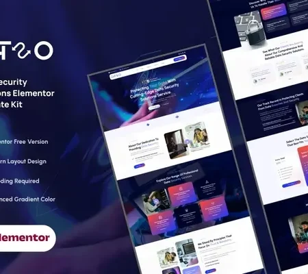 Dataso – Data Security Solutions Elementor Template Kit
