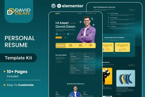 daviddean-personal-portfolio-resume-elementor-template-1 daviddean personal portfolio resume elementor template 1
