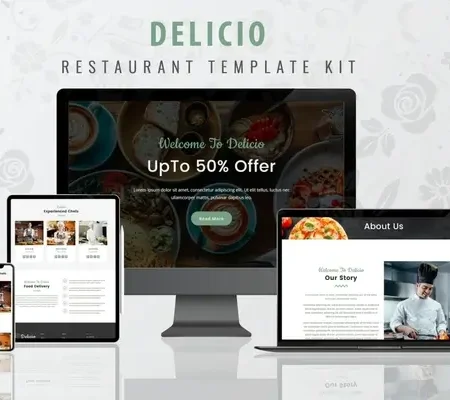 Delicio – Restaurant Elementor Template Kit