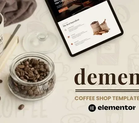 Dement – Coffee Shop Elementor Template Kit