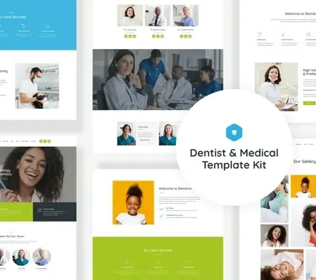 Dentario – Dentist & Medical Elementor Template Kit