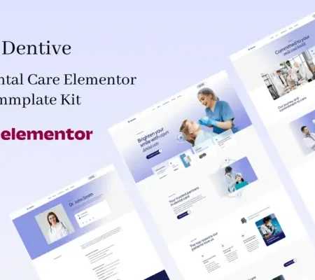 Dentive – Dental Care Elementor Template Kit