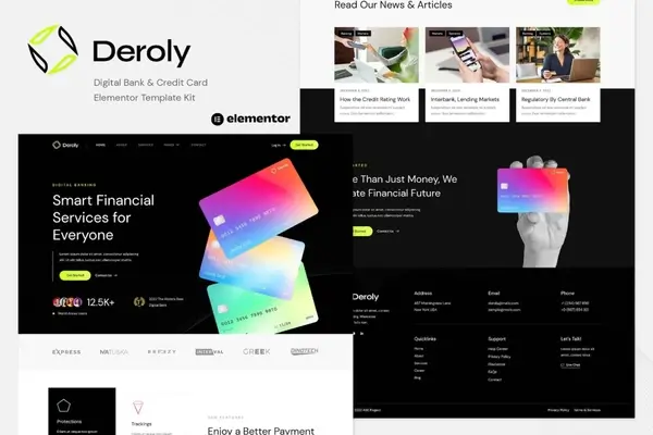 deroly-digital-bank-credit-card-elementor-template-1 deroly digital bank credit card elementor template 1
