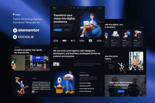 digibiz-digital-marketing-agency-elementor-template digibiz digital marketing agency elementor template
