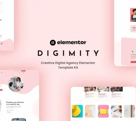 Digimity – Creative Digital Agancy Elementor Template Kit