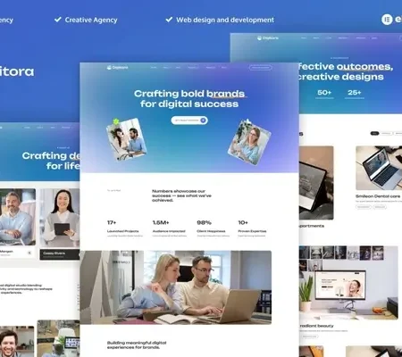Digitora – Digital Agency Elementor Pro Template Kit