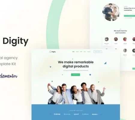 Digity – Digital Agency Elementor Template Kit