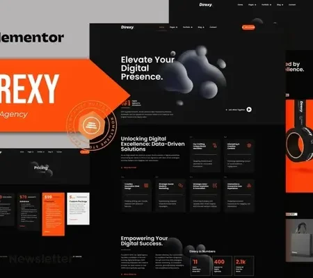 Direxy – Digital Agency Elementor Pro Template Kit