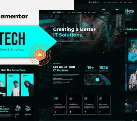 Ditech – IT Solutions & Services Company Elementor Template Kit