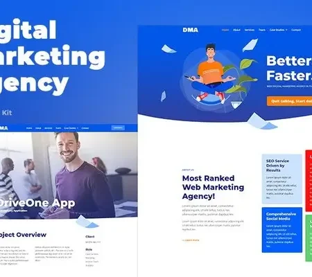 DMA – Digital Marketing Agency Template Kit