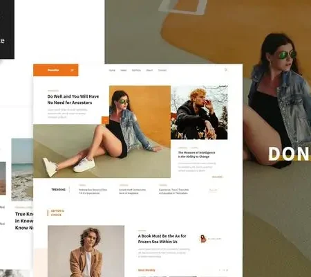 Donche – News & Magazine Elementor Pro Template Kit