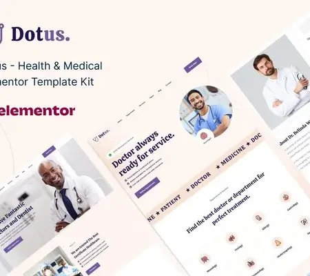 Dotus – Health & Medical Elementor Template Kit