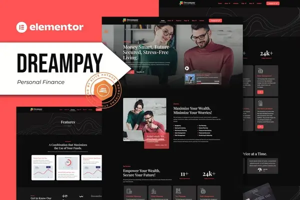 dreampay-personal-finance-elementor-pro-template-kit-1 dreampay personal finance elementor pro template kit 1