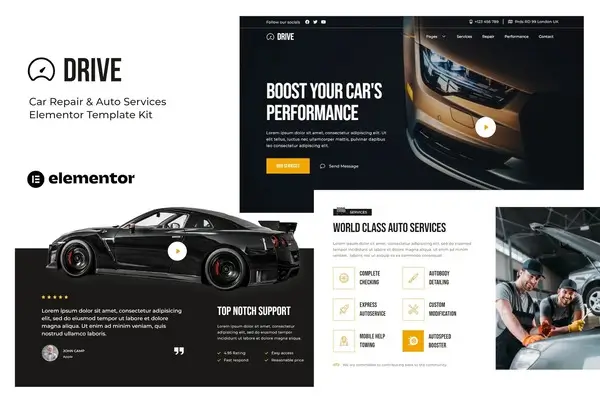 drive-car-repair-auto-service-elementor-template-kit-1 drive car repair auto service elementor template kit 1