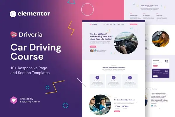 driveria-car-driving-course-elementor-template-kit-1 driveria car driving course elementor template kit 1