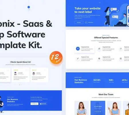 Dronix – SaaS & Startup Elementor Template Kit
