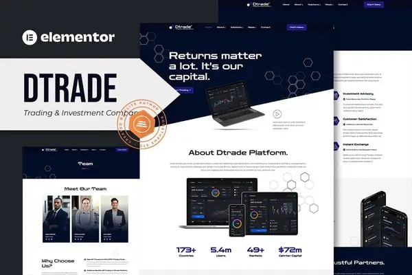 dtrade-trading-investment-company-elementor-template-1 dtrade trading investment company elementor template 1