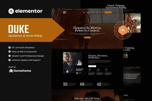 duke-equestrian-horse-riding-elementor-template-kit-1 duke equestrian horse riding elementor template kit 1