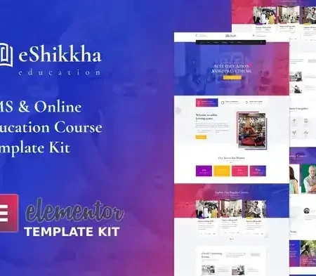eShikkha – eLearning Elementor Template Kit