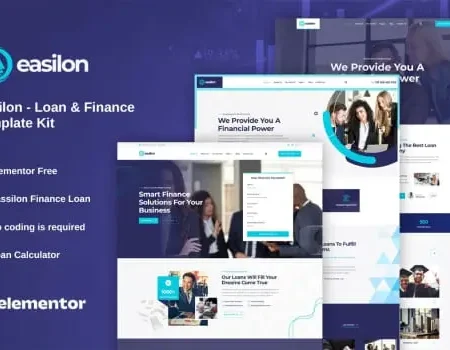 Easilon – Loan & Finance Template Kit