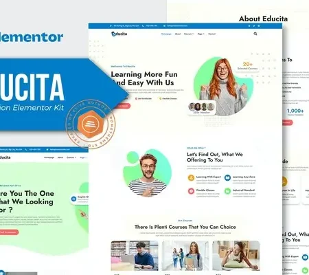 Educita – Education Elementor Template Kit