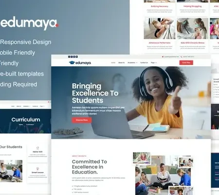 Edumaya – Homeschool Elementor Template Kit