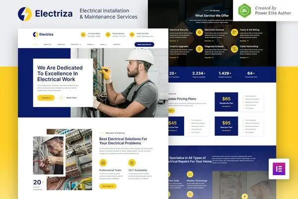 electriza-electrical-installation-Maintenance-Services-Elementor-Template-Kit-1 electriza electrical installation Maintenance Services Elementor Template Kit 1