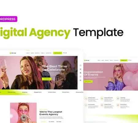 Emoji – Event Agency Elementor Template Kit