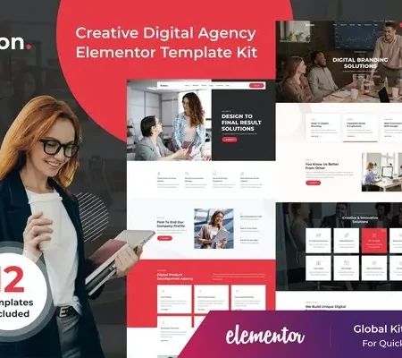 Enton – Creative Agency Elementor Template Kit