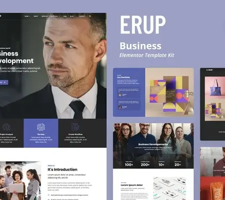 Erup – Business Elementor Template Kit