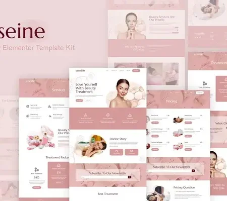 Essein – Beauty Spa Elementor Template Kit