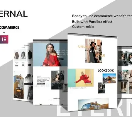 Eternal – Ecommerce Elementor Template Kit
