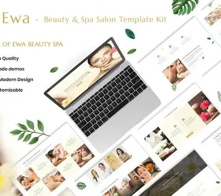 Ewa – Beauty & Spa Salon Elementor Template Kit