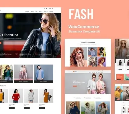 Fash – WooCommerce Elementor Template Kit