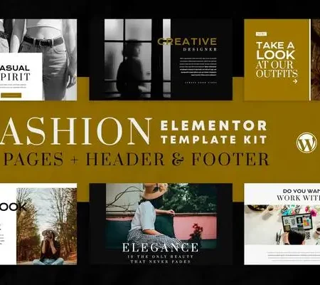 Fashion Spirit – WooCommerce Elementor Template Kit