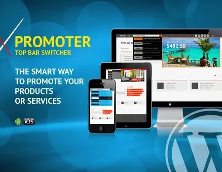 xPromoter – Top Bar Switcher Responsive WordPress