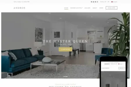 Andros WordPress theme -CSSIgniter Themes