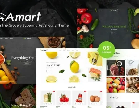 Amart – Online Grocery Supermarket Shopify Theme