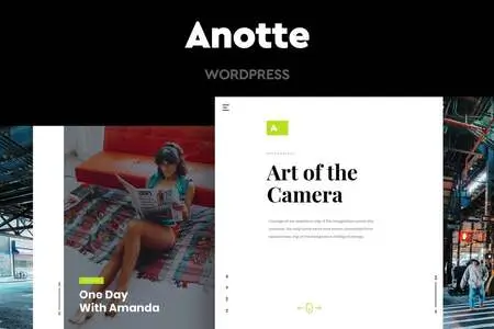 Anotte – Horizontal Photography WordPress Theme