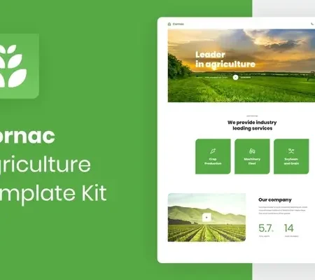 Cornac – Agriculture Elementor Template Kit