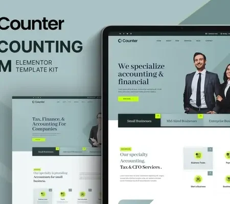 Counter – Accounting Firm Elementor Template Kit